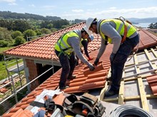 Instalación de nuevas cubiertas para viviendas y edificios en Narón