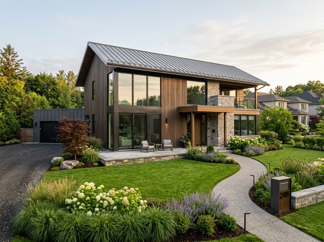 Obra nueva de viviendas unifamiliares y chalets en Narón - Imagen 1