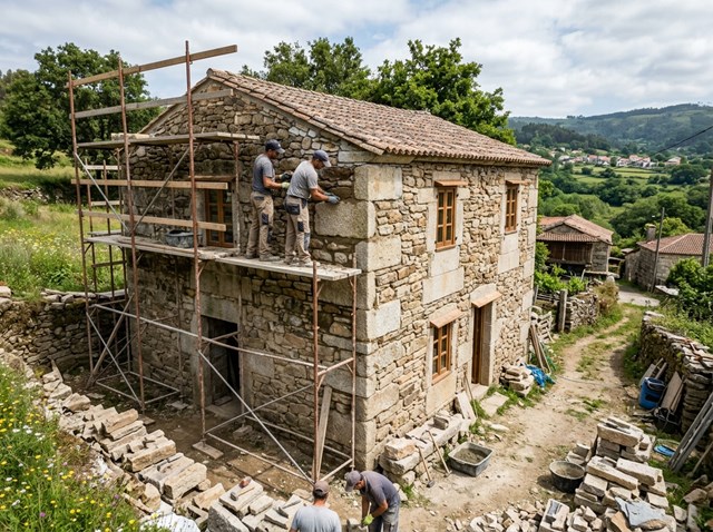 Rehabilitación de viviendas antiguas y casas de piedra en Narón - Imagen 1